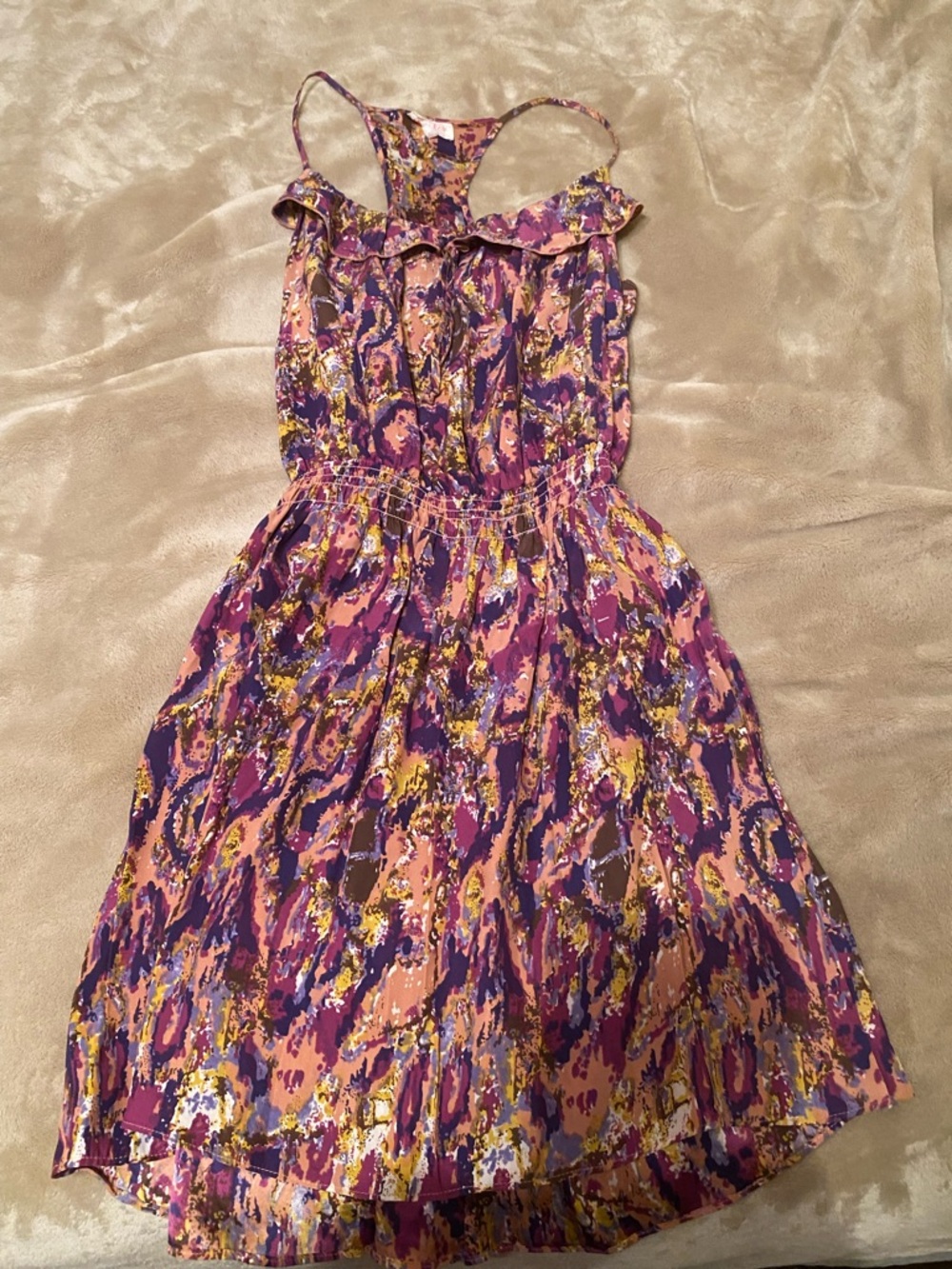 Parker Silk Racerback Dress